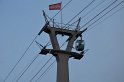 Einsatz BF Hoehenretter Koelner Seilbahn Hoehe Zoobruecke P2085